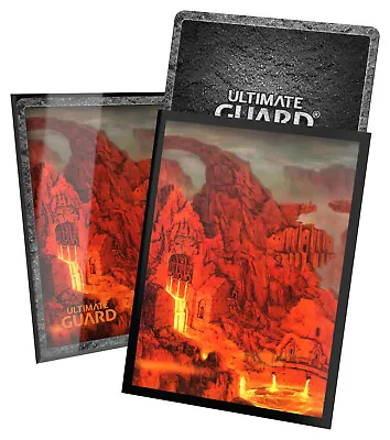 Ultimate Guard Standard Sleeves Lands Edition Mountain Artwork MTG Pokemon Pack • $20.89