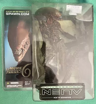 ALIEN Resurrection Mcfarlane Toys Movie Maniacs 6 Warrior Alien H.R. Giger 2003 • $39.99