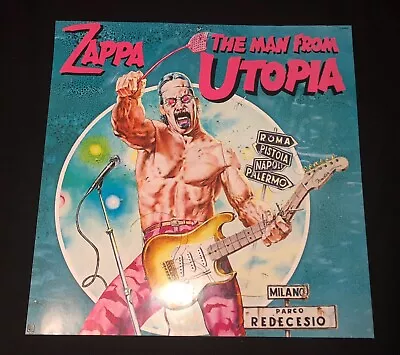 Frank Zappa - Man From Utopia - Rare Original Vintage Promo Poster 23.5”x23.5” • $39.99