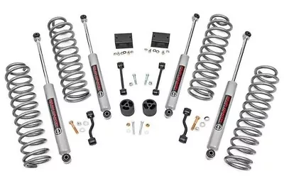 Rough Country 2.5  Lift Kit N3 Shocks For 18-23 Jeep Wrangler Rubicon JL 2 Door • $449.95