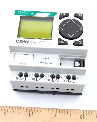 Genuine Moeller EASY412-AC-RC Intelligent Relay EATON 24 VDC **CLEAN** • $99.95