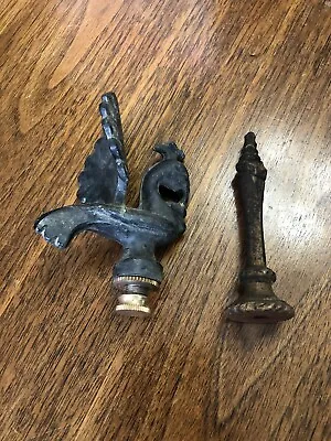 Vintage Lamp Light Finials: Parts/repair Cast Iron • $16