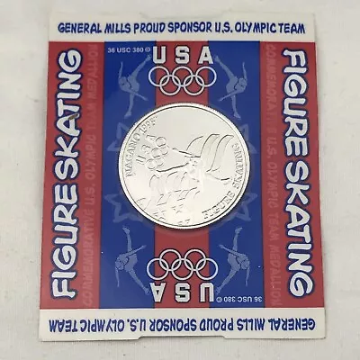 Olympics Nagano 1998 US Team Medallion Figure Skating • $12.98