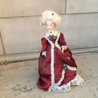 Franklin  Heritage  1985 Colection  Marie Antoinette Doll 18.5  • $88.99