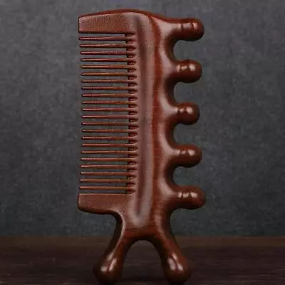 3 In 1 Body Meridian Massage Comb Sandalwood Five Wide Tooth Comb Ant Sell • $7.36