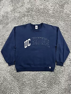 Vintage Russell UC Irvine University College Crewneck Sweatshirt Large • $34.90