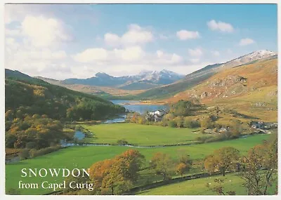 Postcard Snowdon From Capel Curig Wales. • £2.20