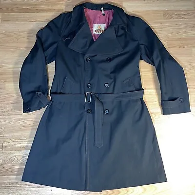 Baracuta Black Trench Coat Made In England ￼ • $68