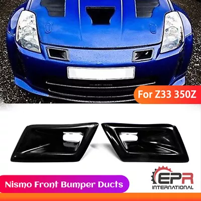 FRP Nsm Style Front Bumper Air Ducts Scoop Air Vents For Nissan Z33 350Z • $91