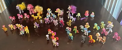 My Little Pony Mini Figure Lot Of 52 Bundle Assorted Figures Rainbow Sparkle • $45