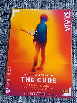 The Cure 2011 Australia Tour Poster - Signed Autographed  Robert Smith Laminated • $27.95