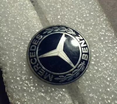 MERCEDES BENZ PIN BADGE MADE IN WEST GERMANY NOT ENAMEL Rare Vintage Classic Car • $50