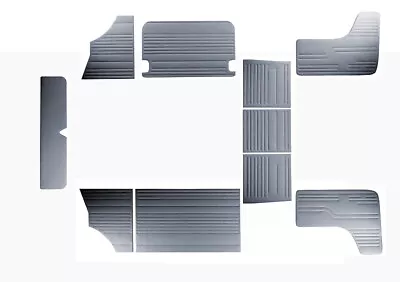 For VW T2 BUS INTERIOR SIDE PANEL SET 10 PCS GRAY  08-1970 - 1979  LATE STYLE • $569.90