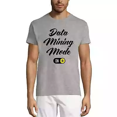 Men's Graphic T-Shirt Data Mining Mode On Traders Quote - Crypto Bitcoin • $37.39