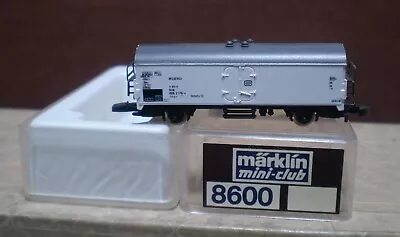 VU) Marklin Z Scale Gauge Mini-Club 8600 White DB Interfrigo Reefer Box Car  • $24.85