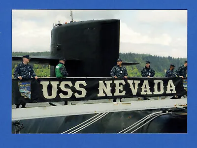 USS Nevada SSBN-733 Naval Base Kitsap May 6 2010 4 X 6 Postcard • $1.99