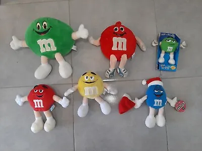 M&M’s Lot Of 6 Assorted Plush Toys • $19.99