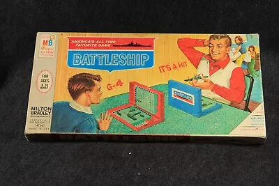 Battleship Game #4730 Original 1967 Rare  Sexist  Cover Art  Milton Bradley • $9.99