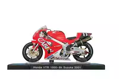 VALENTINO ROSSI Honda VTR 1000 MotoGP Bike 2001 - Collectable Model - 1:18 Scale • £19.99