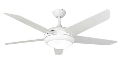 £239.98 • Buy Fantasia Eurofan Neptune 54 In White Ceiling Fan LED Light And White Blades