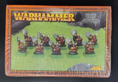 £149.99 • Buy Warhammer Dwarf Rangers Dwarven Pack Metal WFB 2003 Sealed