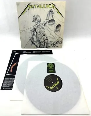Metallica - ...And Justice For All Vinyl Record 1988 CIB (HE1042276) • $59.85