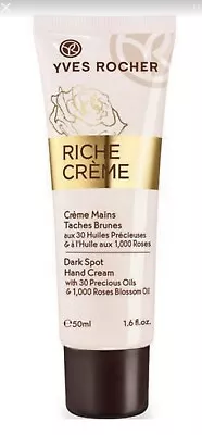 $37.83 • Buy RICHE CREME YVES ROCHER DARK SPOT HAND CREAM SPF 20 (30 PRECIOUS OILS) 50ml.NEW!