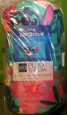 The Big One Disney Lilo & Stitch Oversized 60 X 72  Supersoft Throw Blanket • $29.99