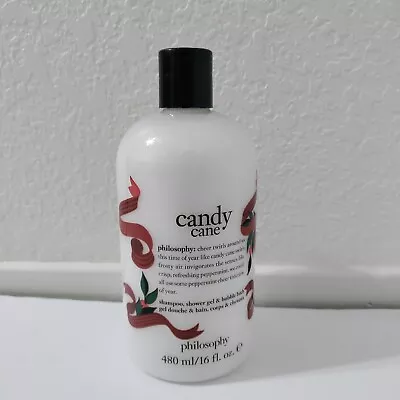 Philosophy Candy Cane Shampoo Bath And Shower Gel 16oz / 480ml • £10.25