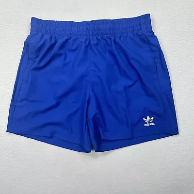 Adidas Ori Solid Swim Shorts Men's Size Large Blue H44769 Trunks • $14.95
