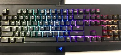 Razer Blackwidow CHROMA - Mechanical Gaming Keyboard • $85