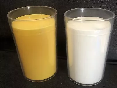 Pretend Play Food Lot Orange Juice OJ White Milk Glasses Cups Drinks • $10.99