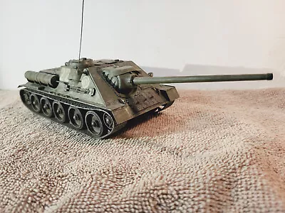 Built 1/35 Soviet Su-100 Ww 2 Tank  Tamiya Pro Built • $20