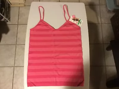 NWT Maidenform Seamless Fuchsia/Pink CAMISOLE Cami Size LARGE Style #40931 • $6.99