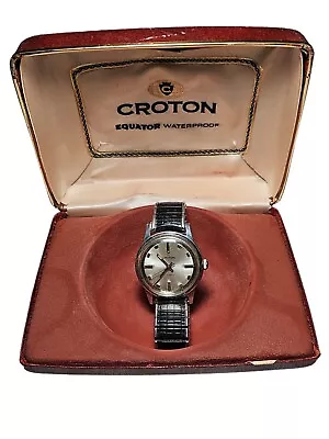 Vintage Croton 21 Jewels Mens Wrist Watch - Running • $69.99