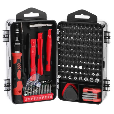 138 In 1 Small Precision Screwdriver Set Phone Laptop Computer Repair Tool Kit • £12.69