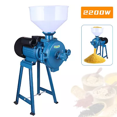 Electrico Mill Grinding Molino De Maiz Electrico Corn Grinder Machine Funnel US • $169.10