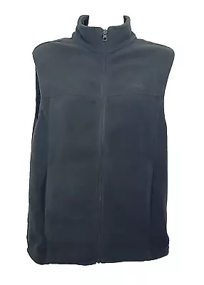 Cabelas Vest Womens Small Basic Fleece Full Zip Charcoal Gray Outdoors 5067 • $21.95