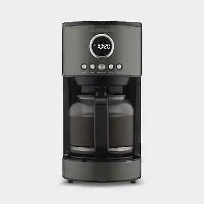 $69 • Buy Cuisinart 12 Cup Stainless Steel Coffee Maker, Black, DCC-1220BKSWM