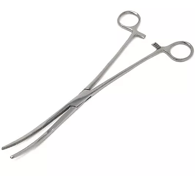 HEAVY DUTY 12  Curved PEAN Hemostat Forceps Locking Clamps FULL SERRATED JAWS • $9.99