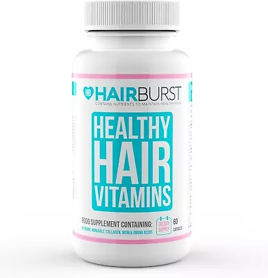 Hairburst Biotin Hair Vitamins-Hair Growth Supplement With Selenium & Copper- 1M • £12.99