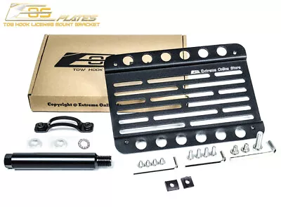 EOS Plate For 11-18 Volvo S60 Front Bumper Tow Hook License Mount Bracket • $50