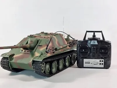 £175.99 • Buy Heng Long Jagdpanther Radio Remote RC Tank 1/16 BB V7 IR Battle SMOKE SOUND UK
