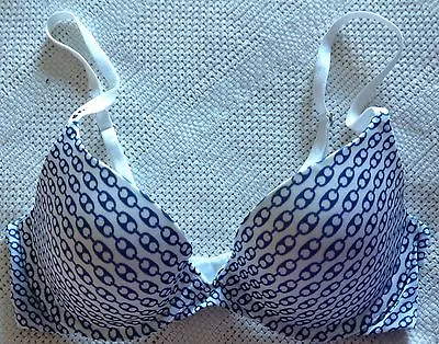 Victoria's Secret Bra Biofit Demi Uplift Chain Link Design Padded 32C EUC • $15