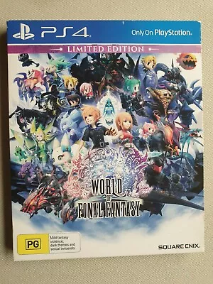 World Of Final Fantasy - Limited Edition Collector [artbook] PS4 🇦🇺 • $46.98