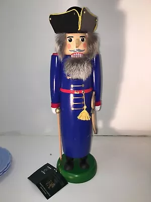 Vintage Erzgebirgische Volkskunst Pirate/Soldier Nut Cracker READ • $50