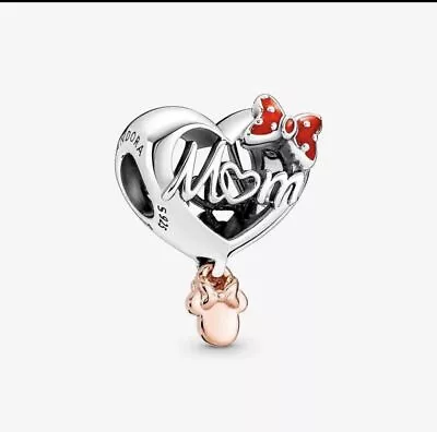 Pandora Minnie Mouse MUM LOVE Charm • £2.95