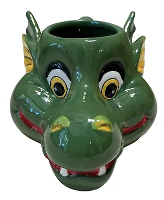 $15 • Buy Green Dragon Head Cartoon Dragon Mug Puff The Magic Dragon