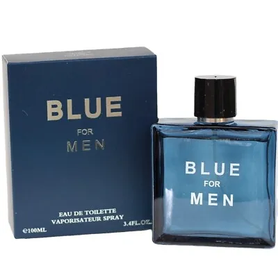 BLUE For MEN EAU DE COLOGNE TOILETTE PERFUME 3.4 OZ/100 Ml • $12.58