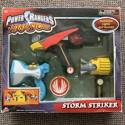 £29.99 • Buy Vintage Bandai Power Rangers Ninja Storm ~ STORM STRIKER ORIGINAL BOX